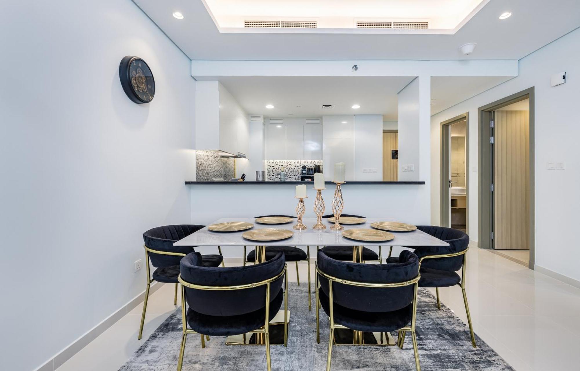 Aliving Luxe 2Br With Burj Khalifa View Infinity Pool Midtown-4704 Διαμέρισμα Ντουμπάι Εξωτερικό φωτογραφία