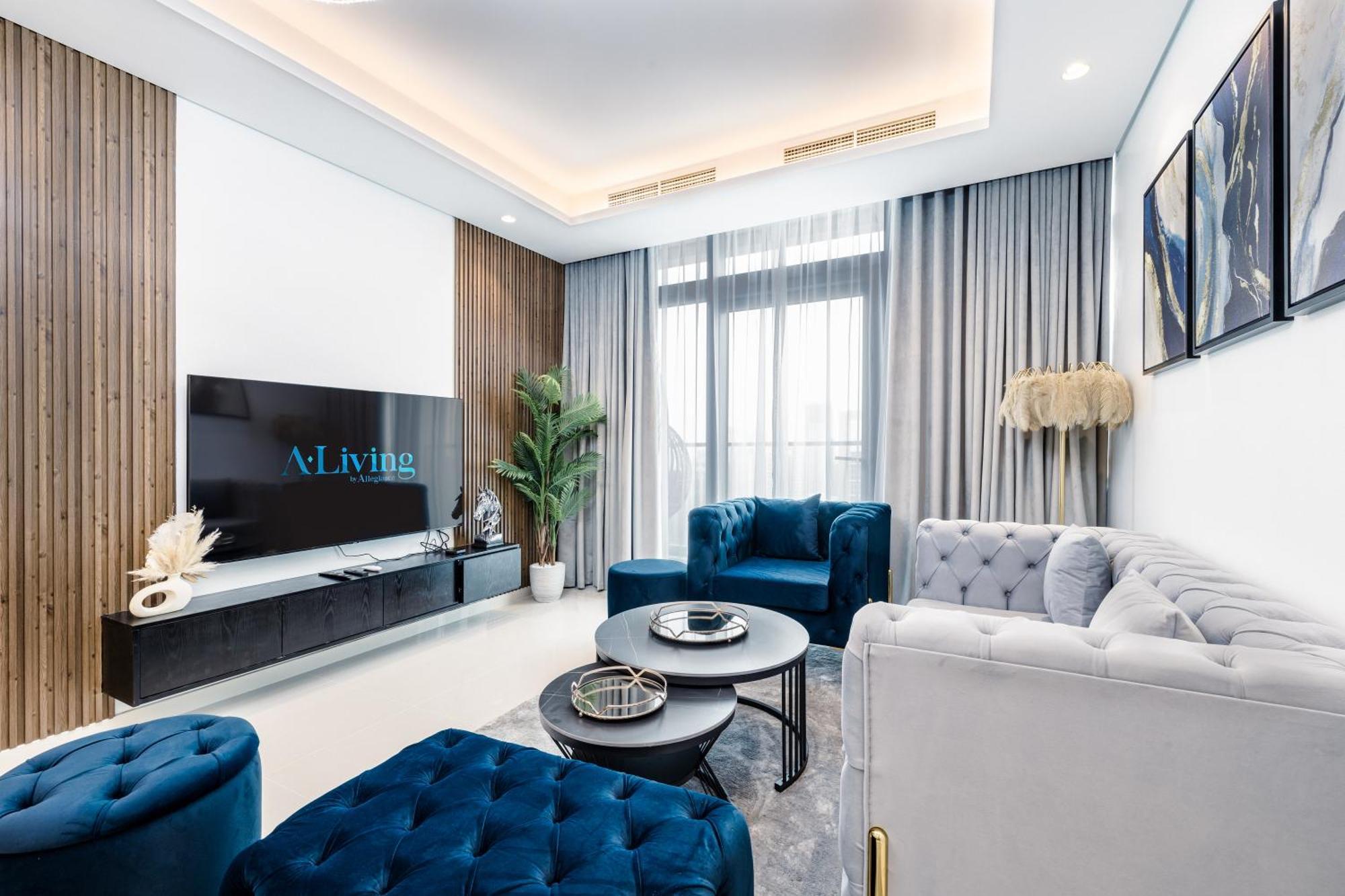 Aliving Luxe 2Br With Burj Khalifa View Infinity Pool Midtown-4704 Διαμέρισμα Ντουμπάι Εξωτερικό φωτογραφία