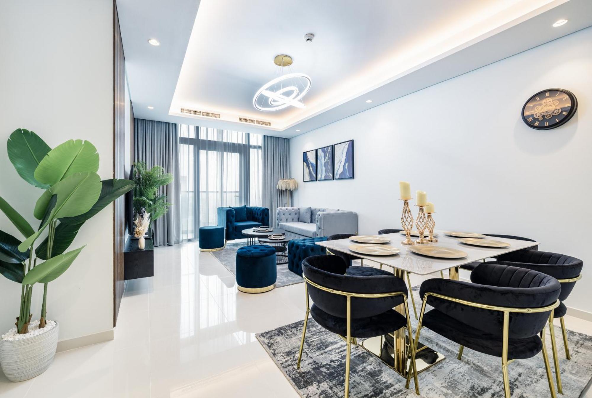 Aliving Luxe 2Br With Burj Khalifa View Infinity Pool Midtown-4704 Διαμέρισμα Ντουμπάι Εξωτερικό φωτογραφία